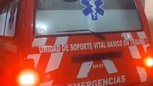 Adolescente queda en terapia tras accidente por un adelantamiento indebido en Paraguarí