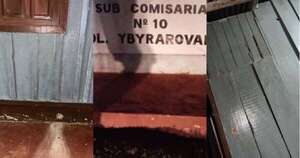 Diario HOY | Atacan a tiros sub comisaría en Ybyrarobana: sospechas apuntan a narcos