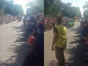 (VIDEO).  En la competencia “Autos Locos” hubo un accidente vai