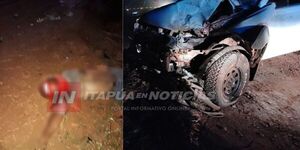 MOTOCICLISTA FALLECIÓ TRAS BRUTAL COLISIÓN EN OBLIGADO 