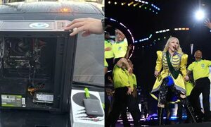 (Video) “Fake Monster” el operativo de la poli de Brasil que evitó una tragedia durante el concierto de Lady Gaga en Copacabana