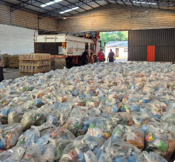Envían 34.000 kilos de alimentos a comunidades indígenas de Presidente Hayes e Itapúa - .::Agencia IP::.