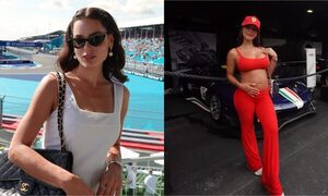(GALERÍA) ¡Bellezas paraguayas marcaron presencia en carrera de Fórmula 1!