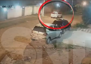 Vehículo sospechoso fue abandonado tras huida en Lambaré - SNT