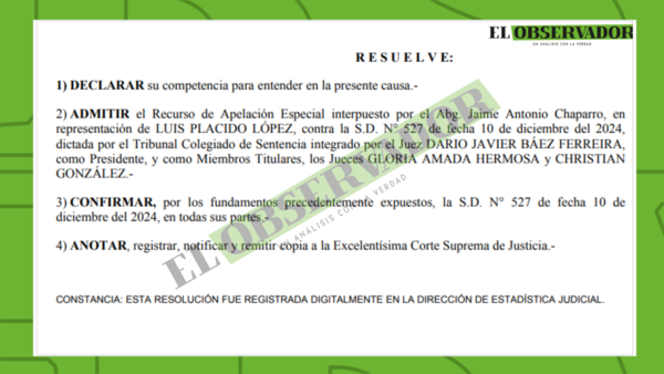 Confirman sentencia de 12 años a un hombre que se resistió a tiros a ser detenido - El Observador