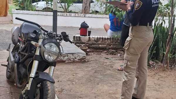 Fiscalía libera a detenido por robo de una costosa motocicleta Ducati en Asunción