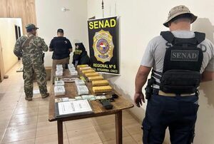 En control fronterizo incautan más de 17 kilos de cocaína de camión procedente de Bolivia