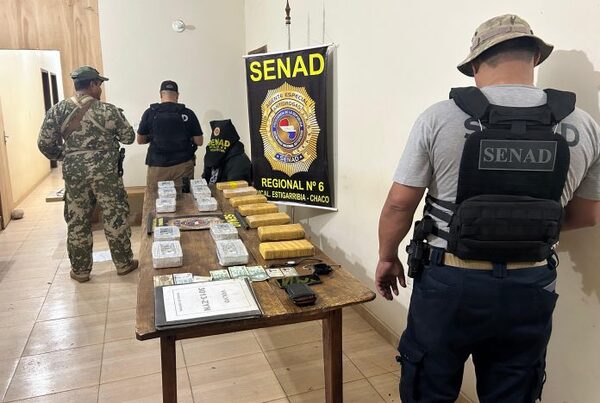 En control fronterizo incautan más de 17 kilos de cocaína de camión procedente de Bolivia
