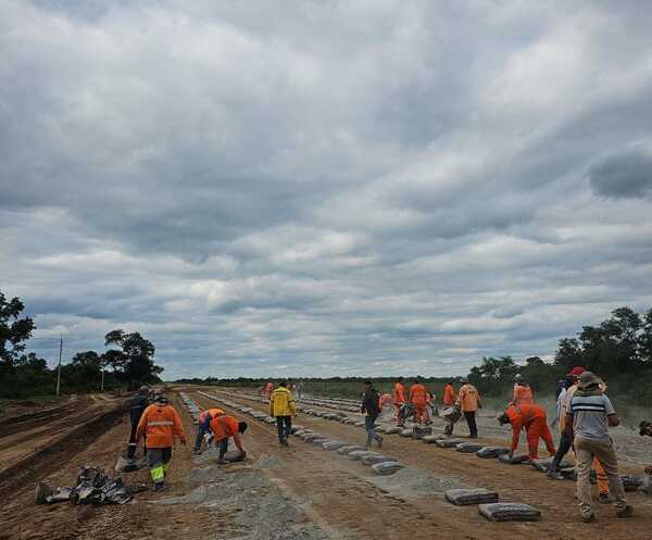 Lote 4 del Corredor Vial Bioceánico progresa 10% e impulsa empleo en Pozo Hondo