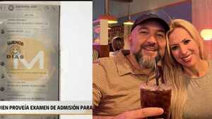 Esposa de exdipu colo’o, que hizo lujosa fiesta, metida en lío por filtración de exámenes