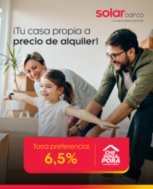 Solar Banco se une a Che Róga Porã 2.0 y fortalece su compromiso social para el acceso a vivienda digna | Locales | 5Días