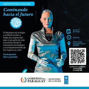 Innovación y empoderamiento femenino en encuentro con robot humanoide Sophia - .::Agencia IP::.