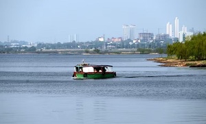 Río Paraguay en Asunción se acerca a su nivel normal