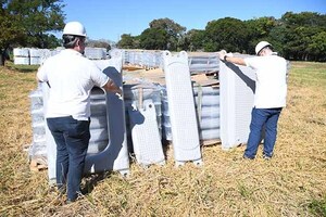 Llegan los primeros equipos para el montaje de la Planta Solar Flotante en el embalse de Itaipú | DIARIO PRIMERA PLANA