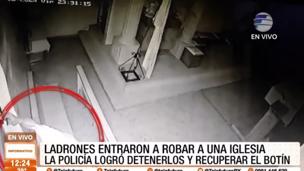 Robaron equipos de sonido de una Iglesia
