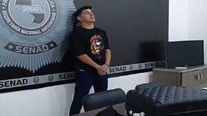 Joven paraguayo cae con cocaína en el aeropuerto antes de volar a Europa