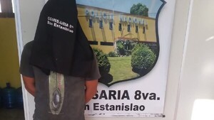 Cae sospechoso de robar equipos informáticos de una escuela en San Estanislao