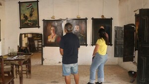 Robaron cuadros del Mariscal López y de Elisa Lynch del museo de Isla Umbú
