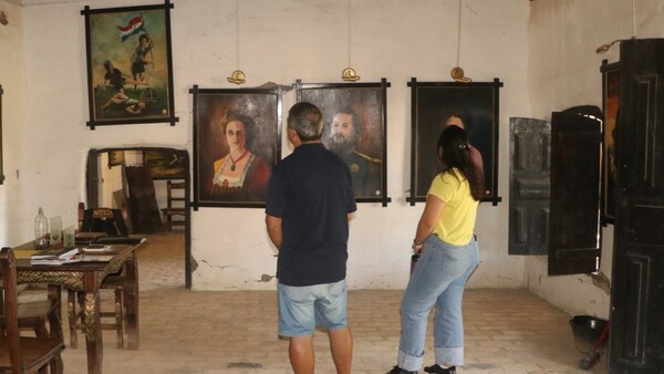 Robaron cuadros del Mariscal López y de Elisa Lynch del museo de Isla Umbú