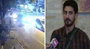 Motociclista sufrió grave accidente por cables sueltos en Asunción - SNT
