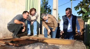 Constatan buen funcionamiento de estaciones de bombeo de Encarnación