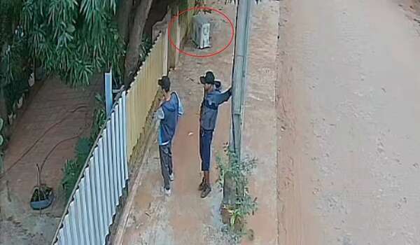 Detienen a dos “chespis” por robar compresor de una escuela - Policiales - ABC Color