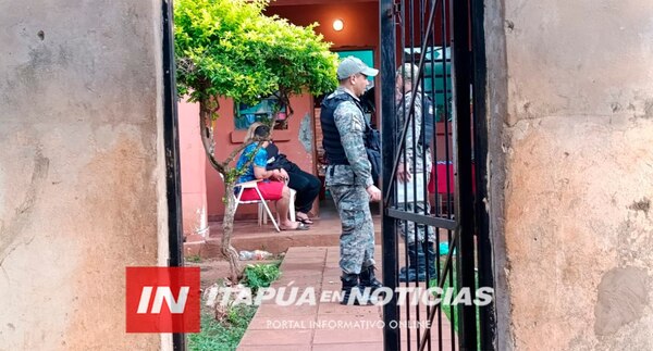 DOS PERSONAS DETENIDAS TRAS ALLANAMIENTO EN ENCARNACIÓN