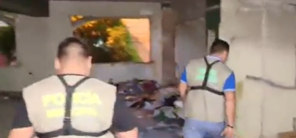 Intervienen edificio abandonado en el microcentro de Asunción - SNT