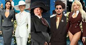 La Nación / Dandismo negro, lujo y estrellas: así se vivió el desfile de la Met Gala 2025