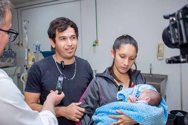 Convenio social Itaipú-Tesãi: Exitosa operación de bebé con rara malformación congénita | DIARIO PRIMERA PLANA
