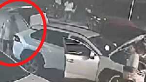 ¡Caradura! Malevo robó un neceser y saludó a su víctima como si nada