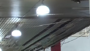 Cae parte del techo de la Estación de Buses de Asunción