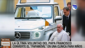 La última voluntad del papa Francisco