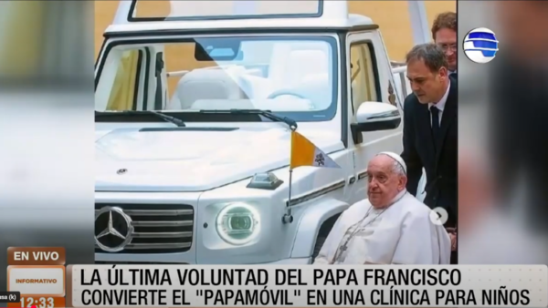 La última voluntad del papa Francisco