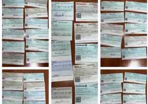 Madre de diputada intentó ingresar al país con más de 90 cheques sin declarar - trece