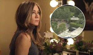 (VIDEO) ¡Un ñato chocó contra la casa de la actriz Jennifer Aniston!