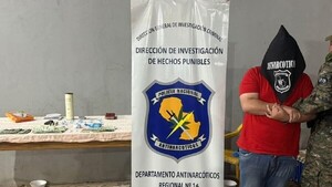 Hijo de un conocido político fue detenido con droga en Puente Kyjhá