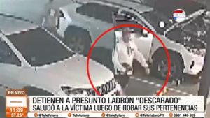Detienen a presunto ladrón ''descarado''