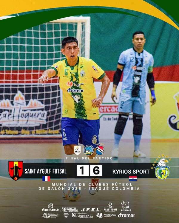 Nuevo triunfo de Kyrios: Contundente 6-1 ante los franceses de Saint Aygulf