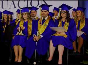 Un joven con discapacidad visual egresó con medalla de oro en ingeniería - Unicanal
