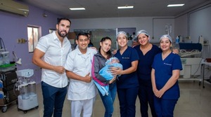Bebé con malformación congénita fue dado de alta tras compleja cirugía en Tesãi - ADN Digital