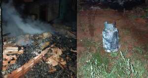 Diario HOY | Explosión de garrafa provoca incendio de una vivienda en Cambyreta