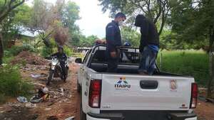 La policía detiene a un presunto ladrón de cables en San Antonio - Nacionales - ABC Color