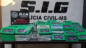 Tres detenidos en Brasil con 150 kilos de cocaína llevados desde Paraguay