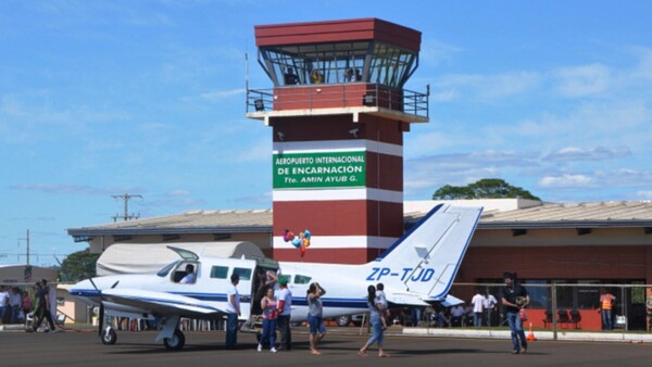 En agosto, terminal aérea de Encarnación ya será internacional