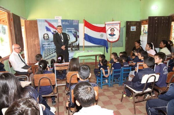 “Educando en Justicia” interioriza a niños y niñas sobre leyes, derechos y obligaciones