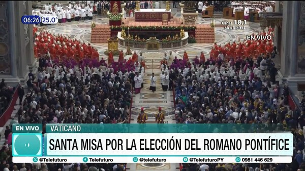 Con misa ''pro eligendo pontífice'' arrancó el cónclave en Roma