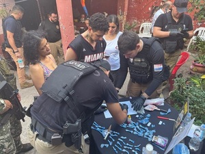 Reinciden y caen: SENAD incauta 53 dosis de cocaína en punto de venta familiar
