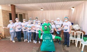 Comepar presente con alimentos para más de 1.000 voluntarios en la Gran Comilona de Teletón en Alto Paraná
