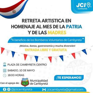 Cambyretã celebrará la primera edición de la Retrata Artística en homenaje a la Patria y a las Madres